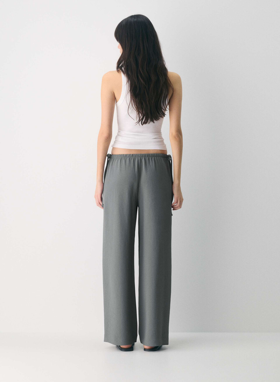 pantalon artisan - crepette dark grey