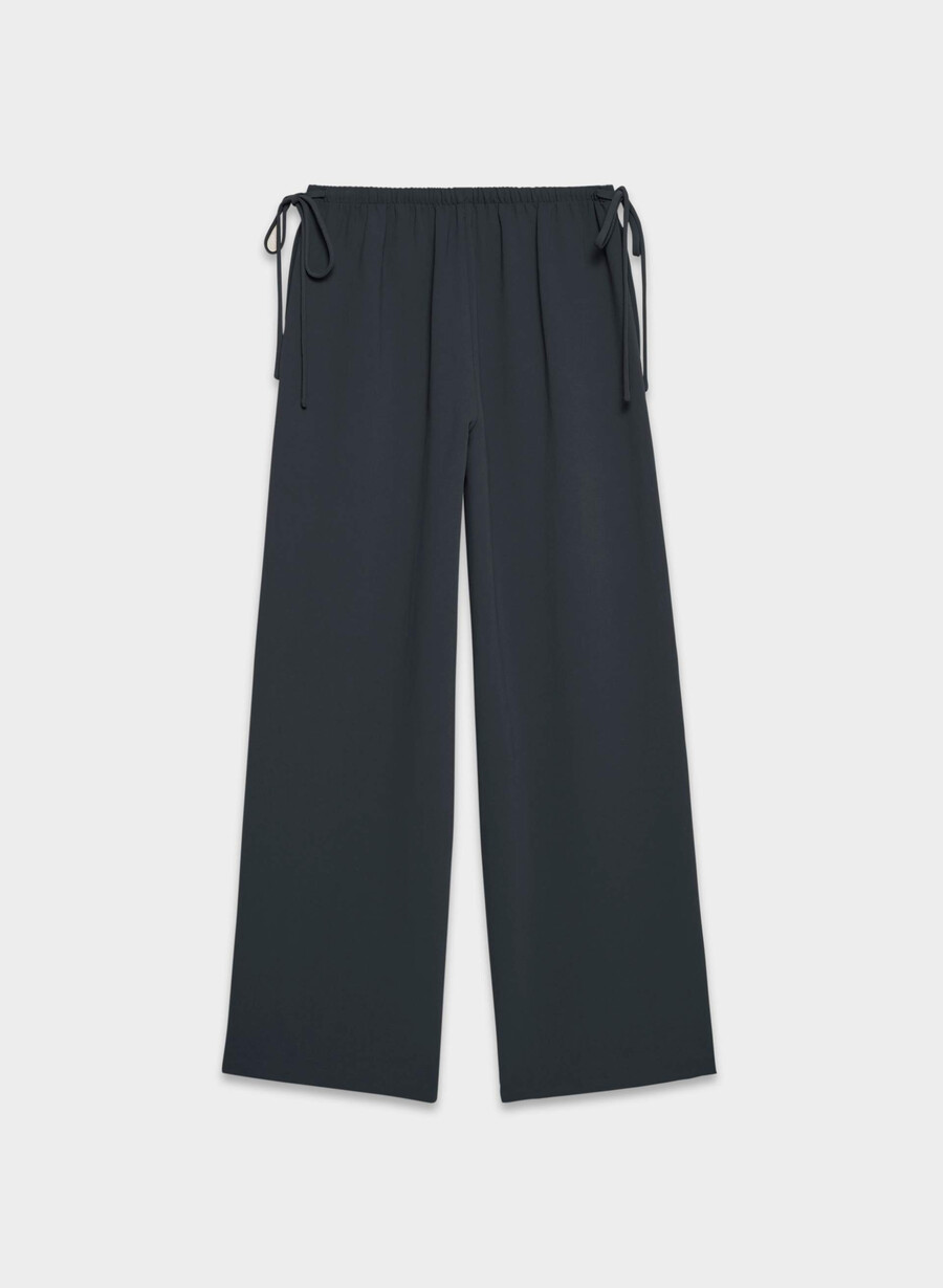 pantaloni artisan - crepette bleumarin Închis