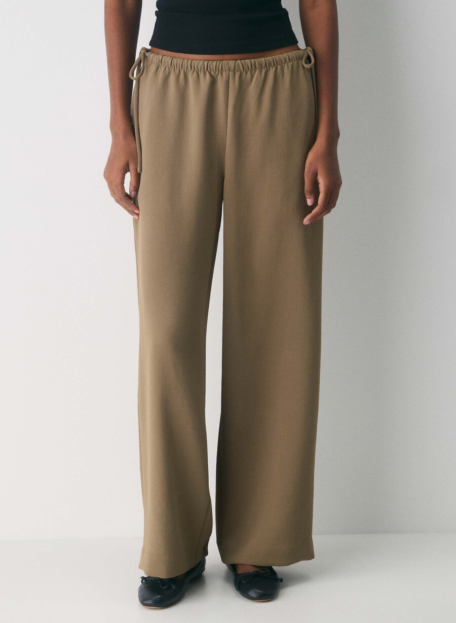 pantalon artisan - crepette folio brown