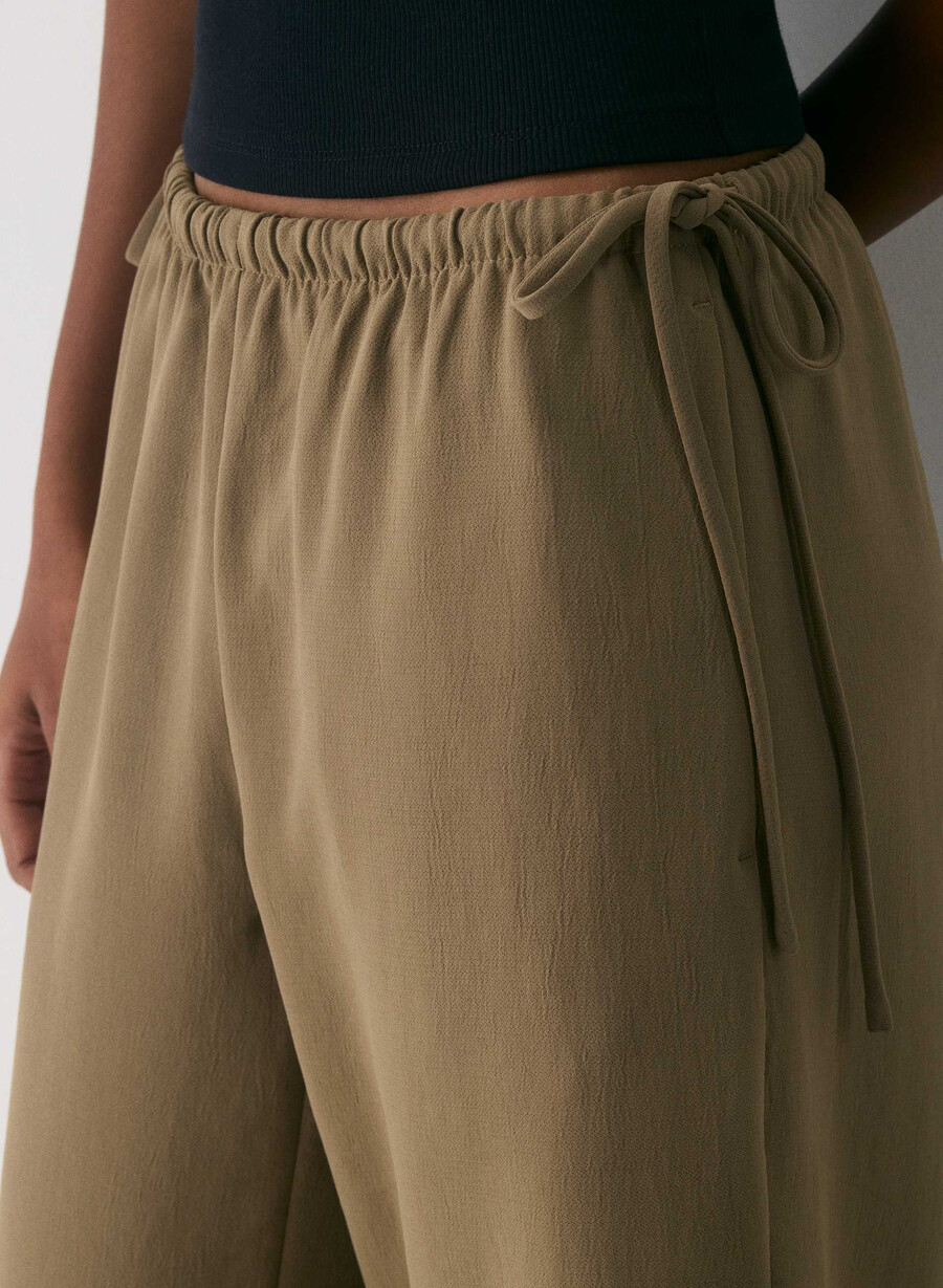 pantalon artisan - crepette folio brown