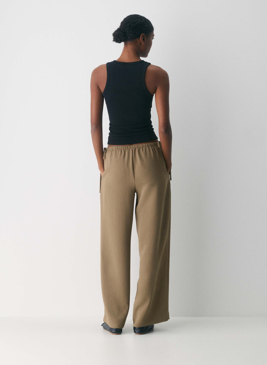 pantalon artisan - crepette folio brown