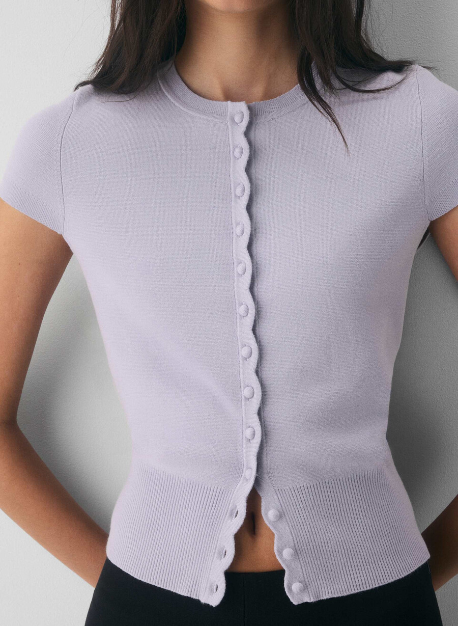 cardigan storyboard - wonder yarn wildflore lilac