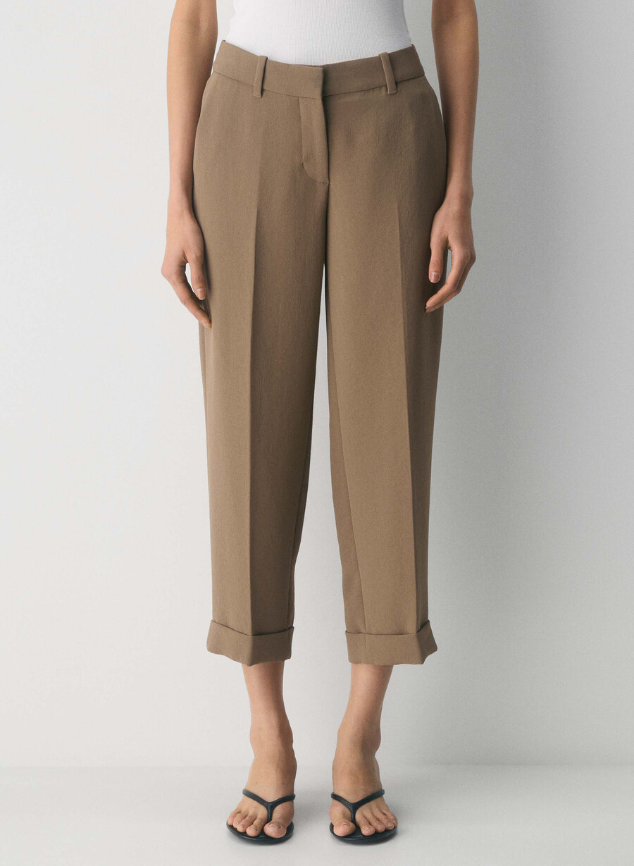 pantalon spire - crepette folio brown
