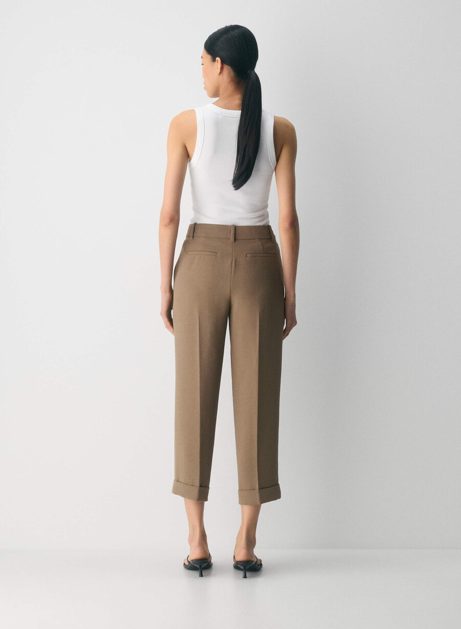 pantalon spire - crepette folio brown