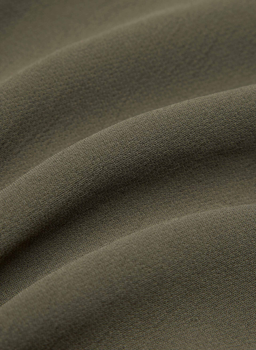 corbel skort - crepette dark olive