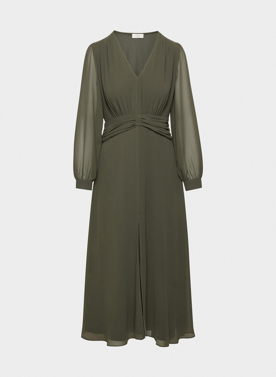 rochie cursivă mĂslin Închis