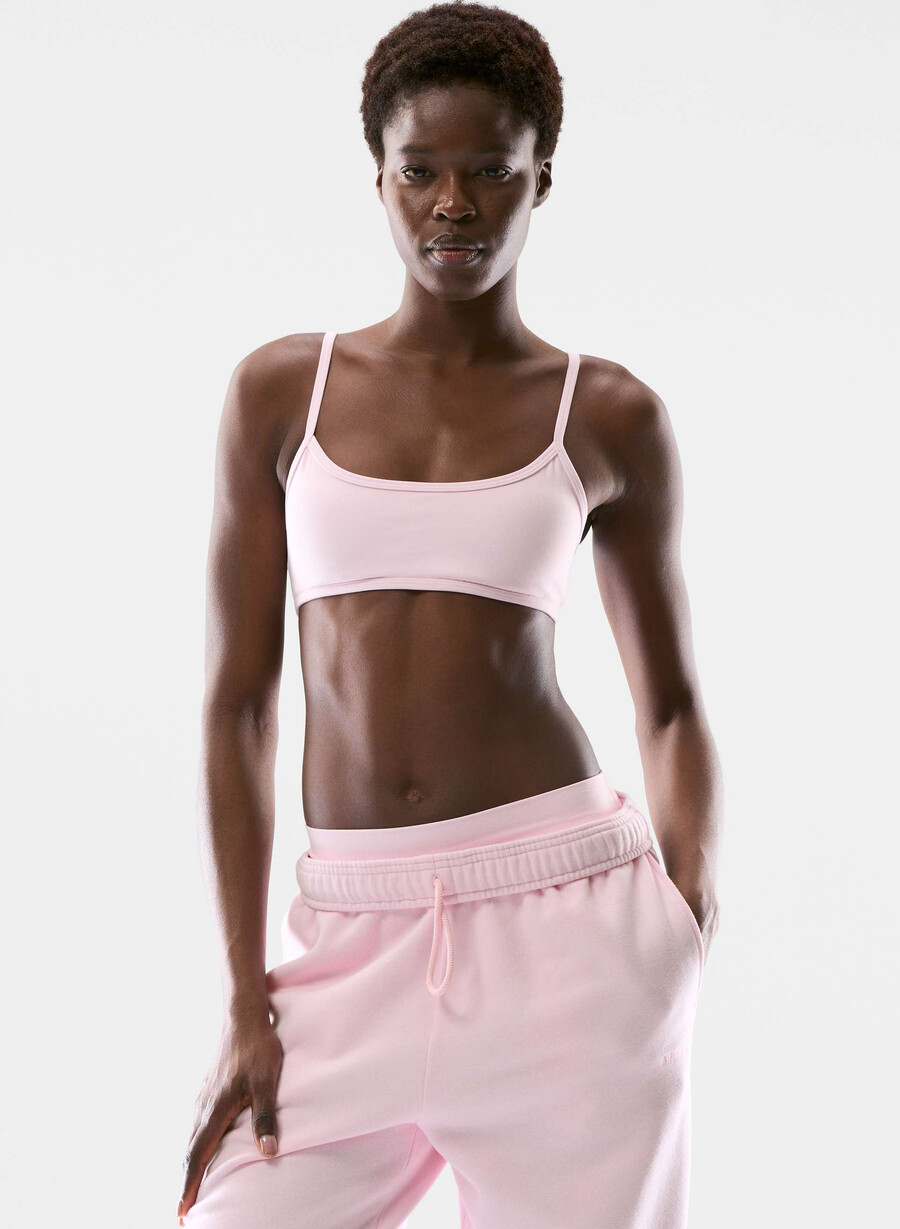 sutien sport butter essential villa pink