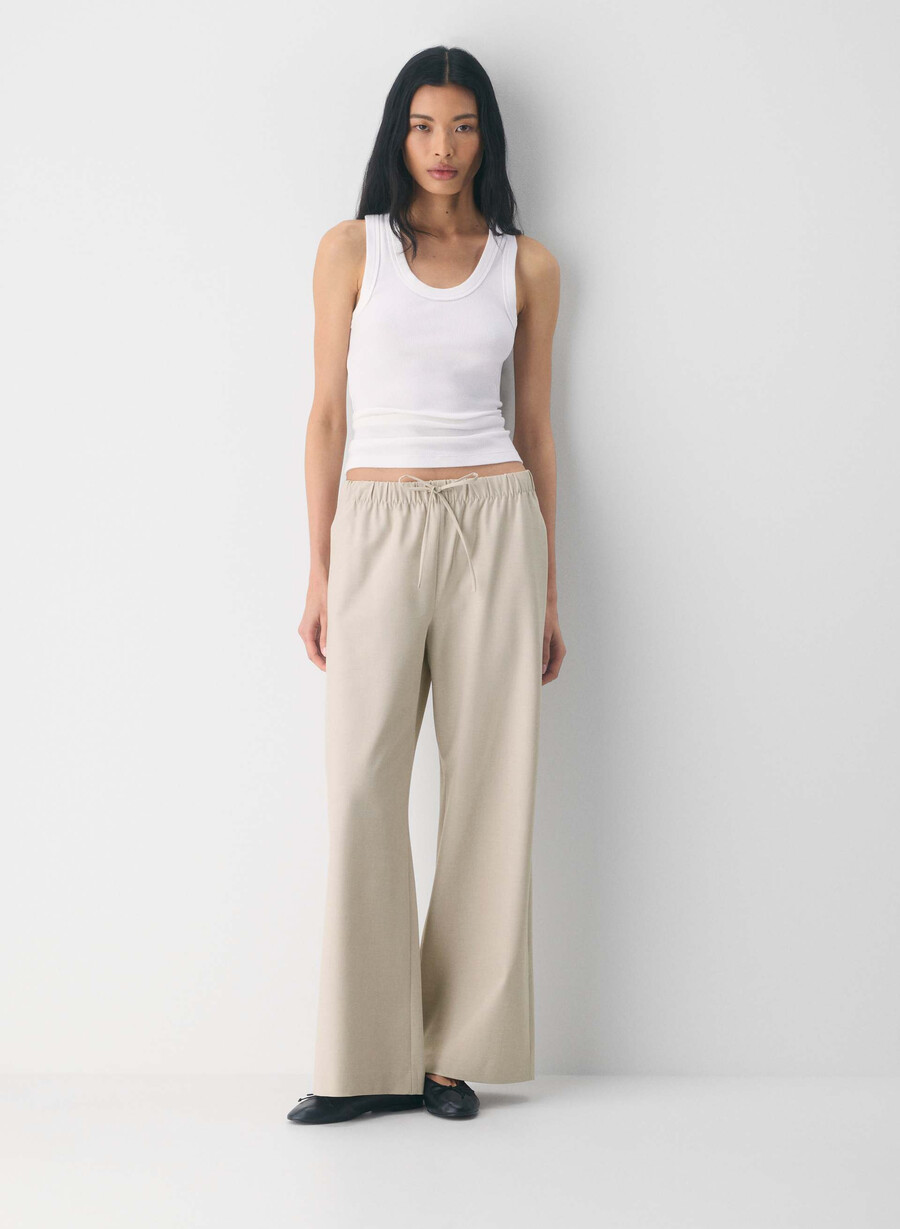 pantalonii lodge - ressential light heather matte pearl