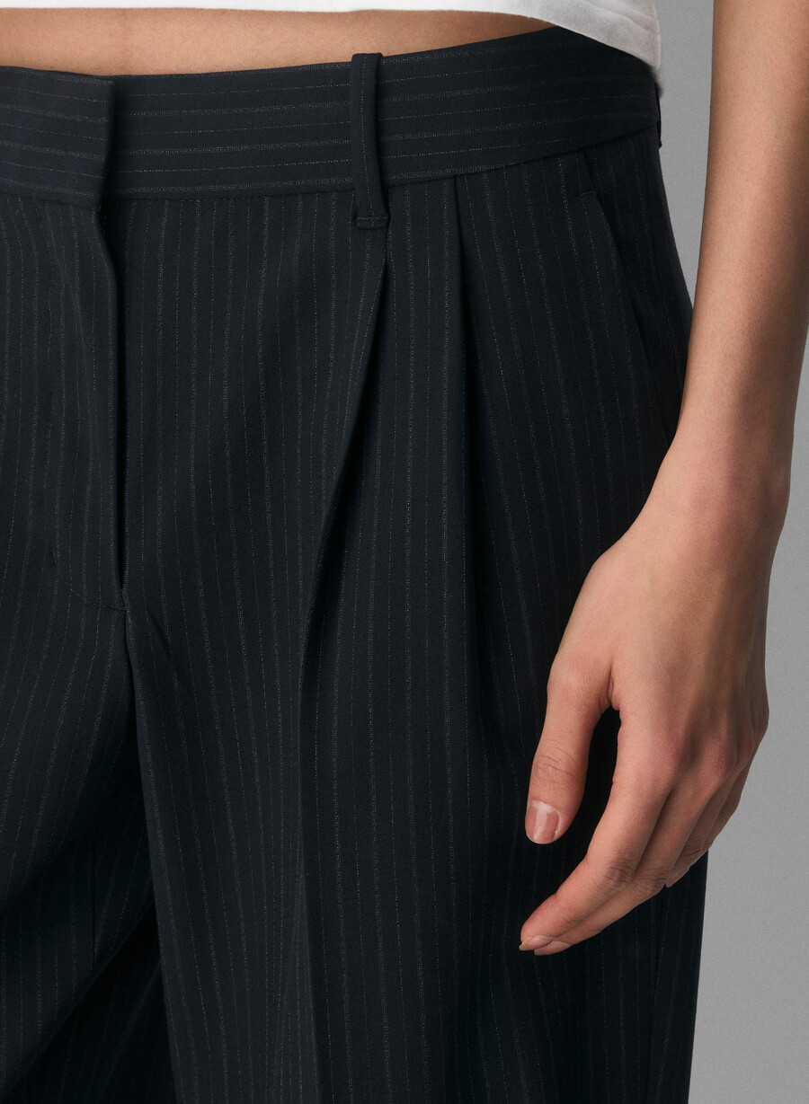 pantalonii the effortless pant cu talie mică - ressential light ls st dk nt nvymt pr