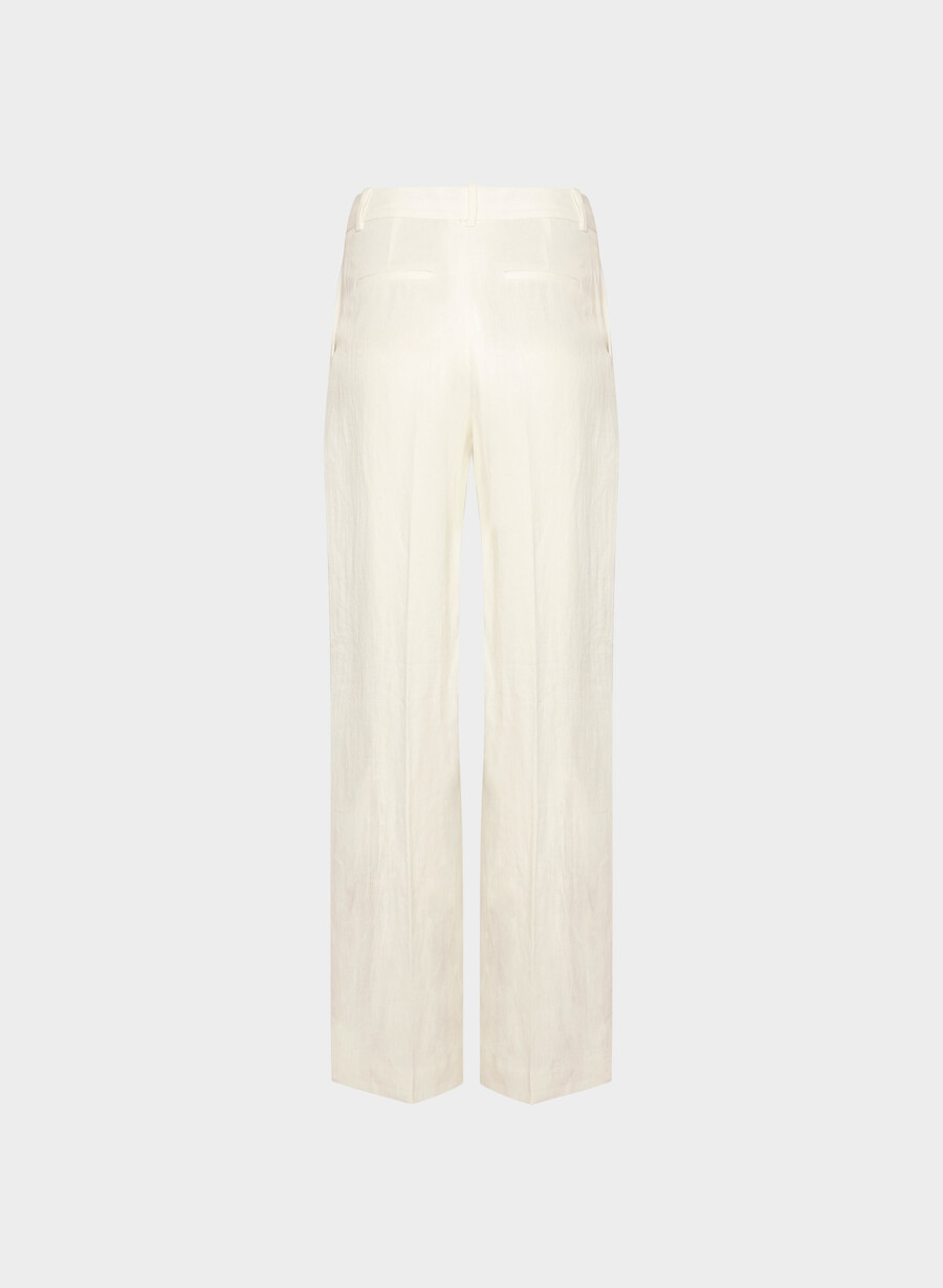 pantalonii fără efort - in culoare mesteacăn deschis