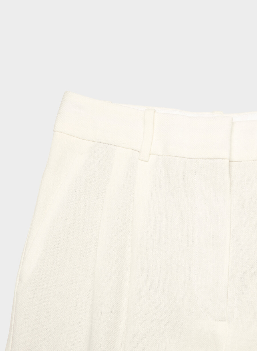 pantalonii fără efort - in culoare mesteacăn deschis