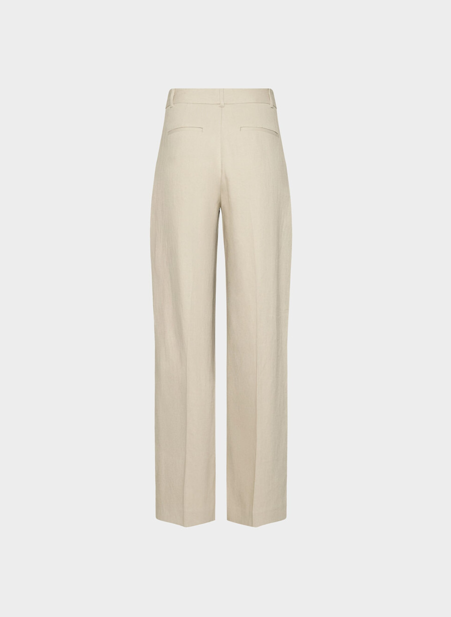 pantalonii fără efort - in bej pergament