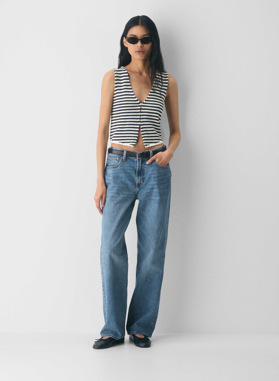 vestă tip pulover bască cotton charm lt birch admiral