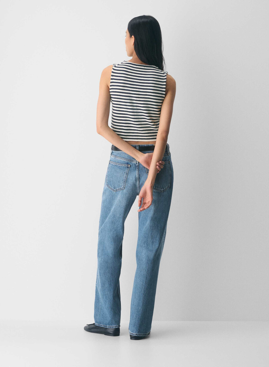 vestă tip pulover bască cotton charm lt birch admiral