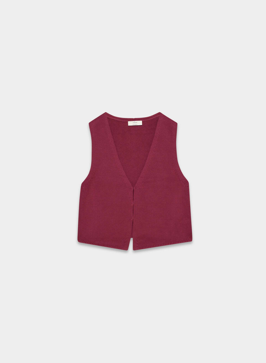 vestă tip pulover bască cotton charm juicy rose