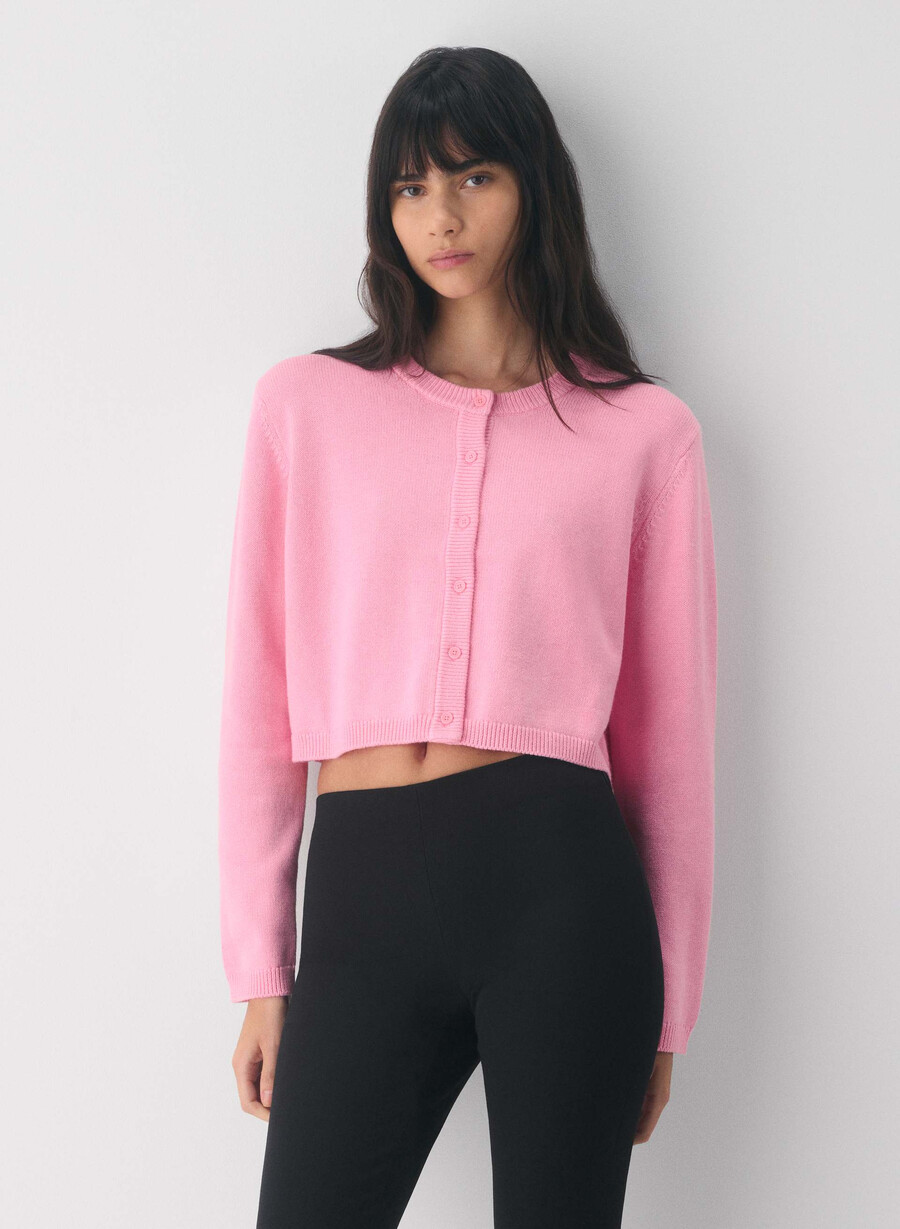 cardigan cotton charm sicily jellybean roz