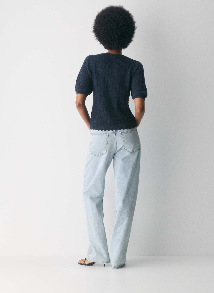 cardigan cotton charm fika admiral