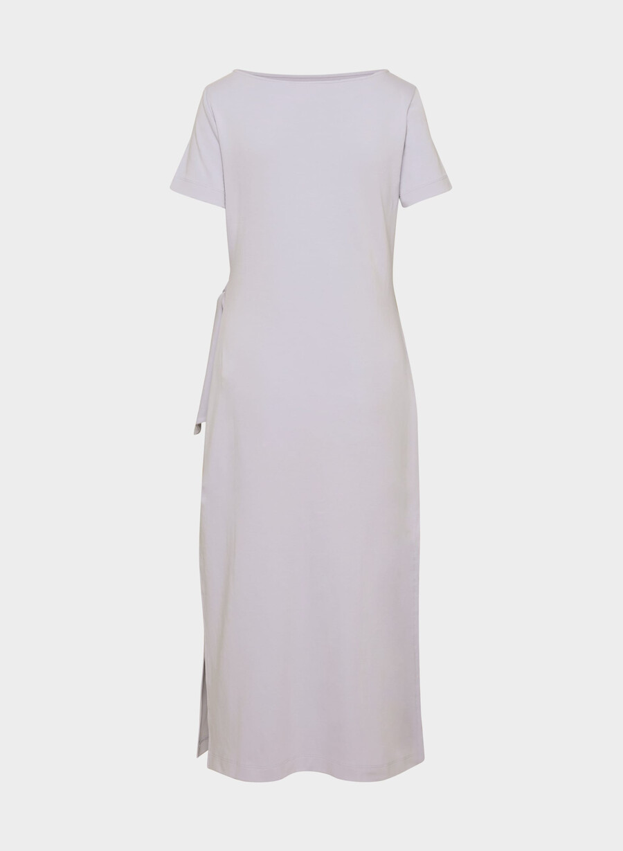 rochie de scriitor interlock din bumbac wildflore lilac
