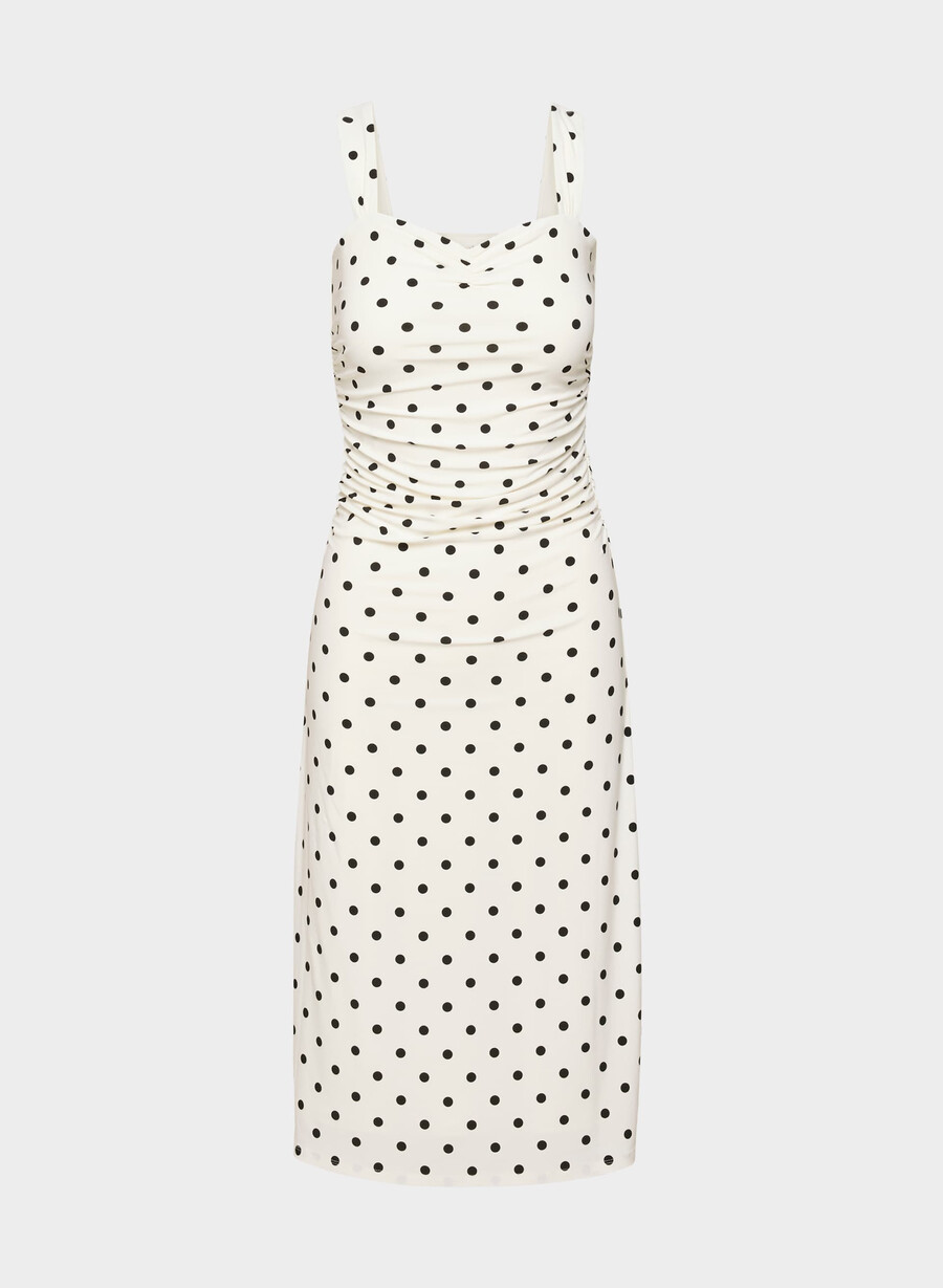 rochie smooth matter cu imprimeu de mesteacăn deschisnegru