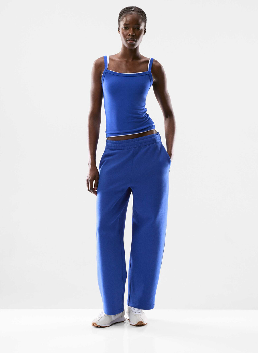 pantaloni afterfx grounded barrel ablaze blue