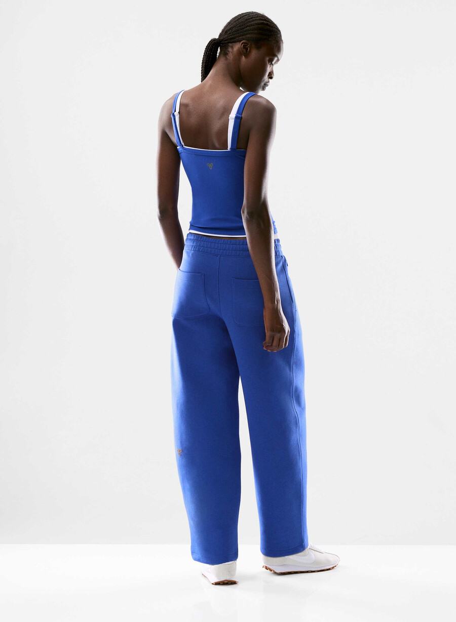 pantaloni afterfx grounded barrel ablaze blue