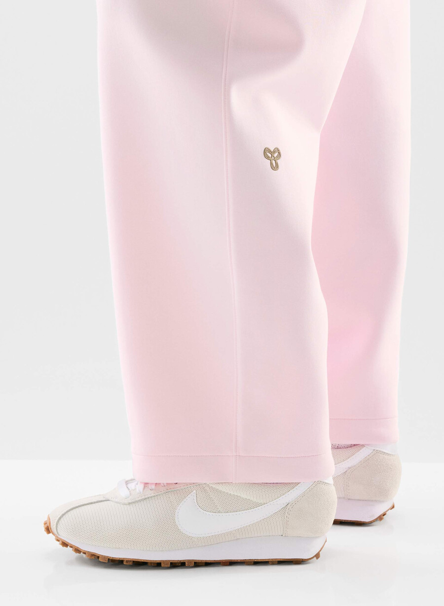 pantaloni afterfx grounded barrel villa pink