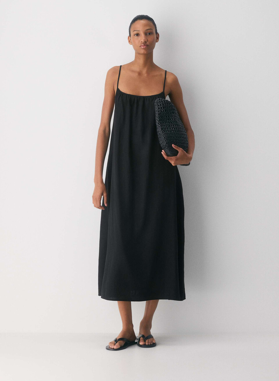rochie wellness din in negru