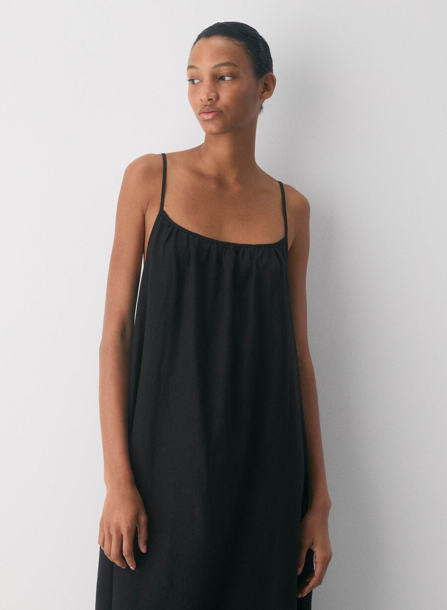 rochie wellness din in negru