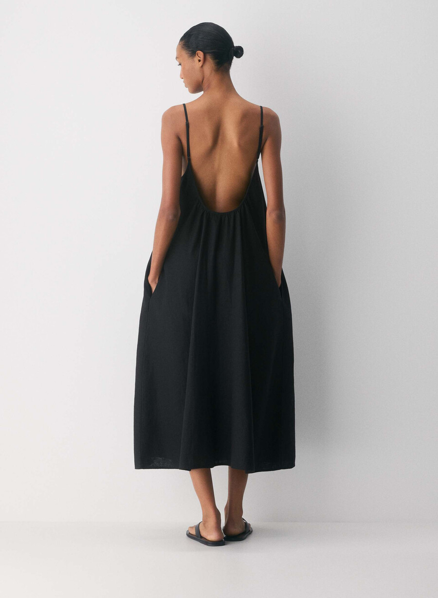 rochie wellness din in negru