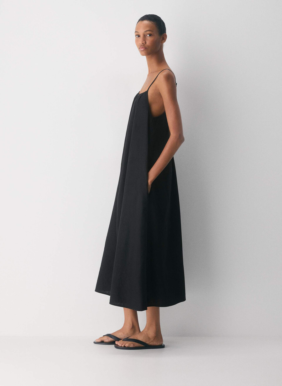 rochie wellness din in negru