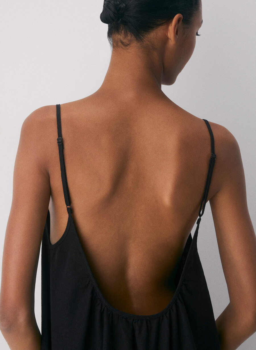 rochie wellness din in negru