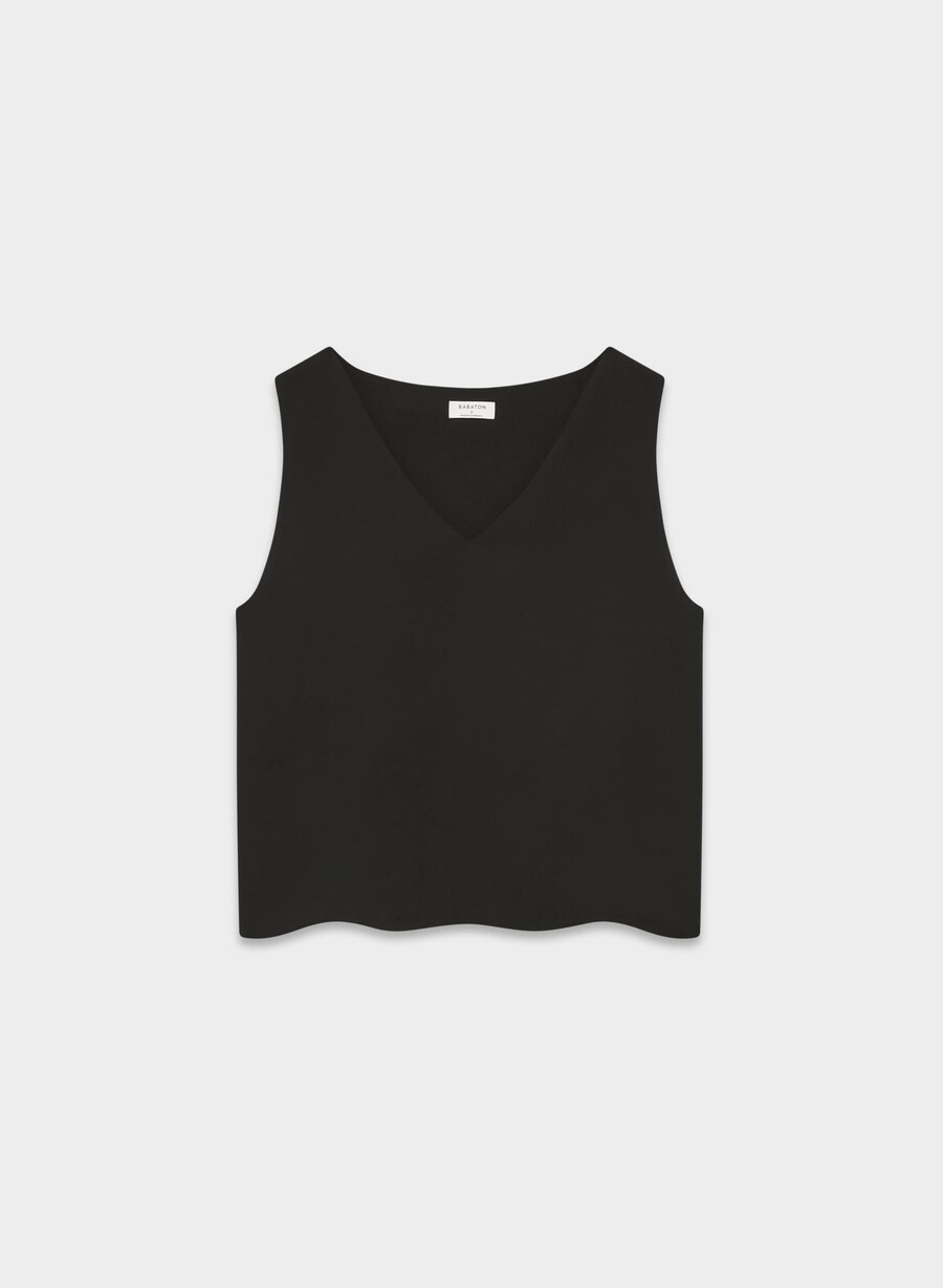Înscriere top negru