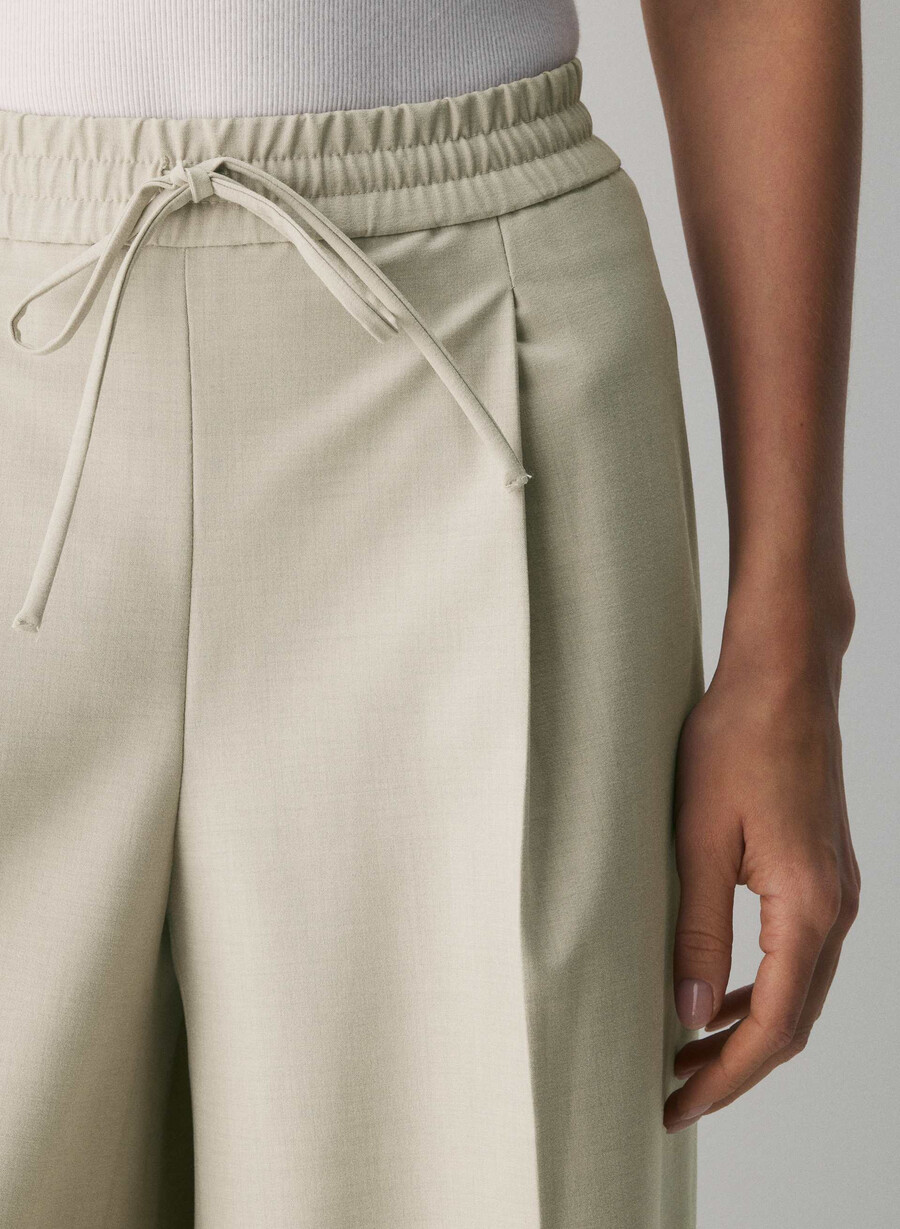 pantaloni leroy - ressential light heather matte pearl