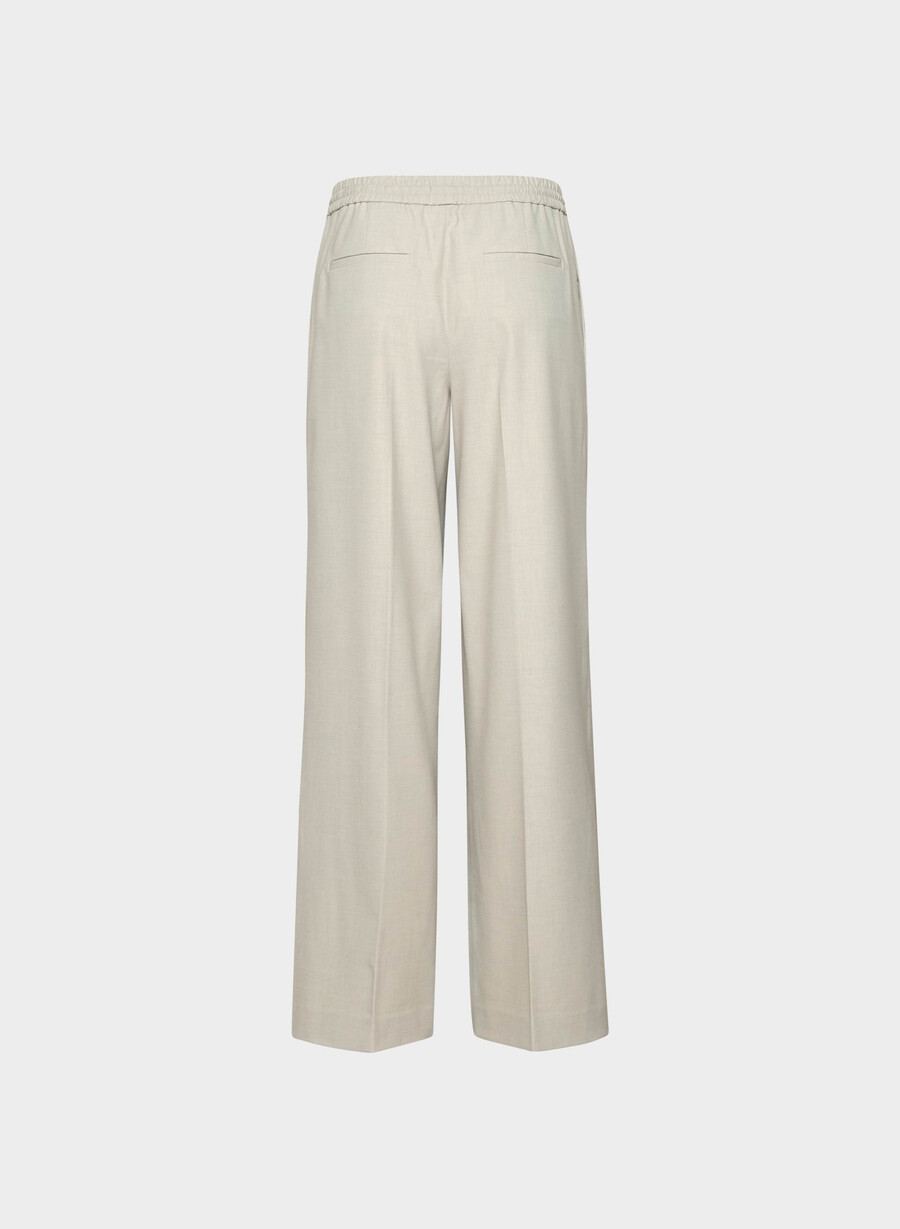 pantaloni leroy - ressential light heather matte pearl