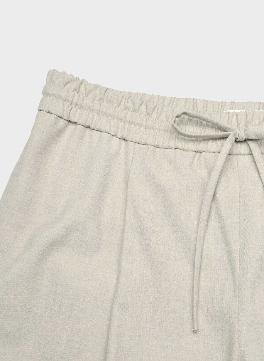 pantaloni leroy - ressential light heather matte pearl