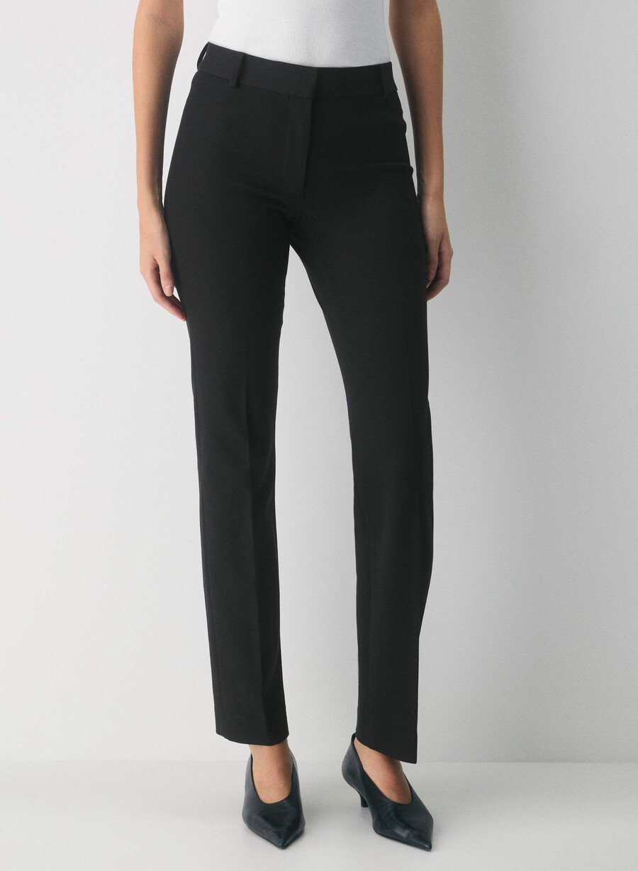 pantaloni royalton negri