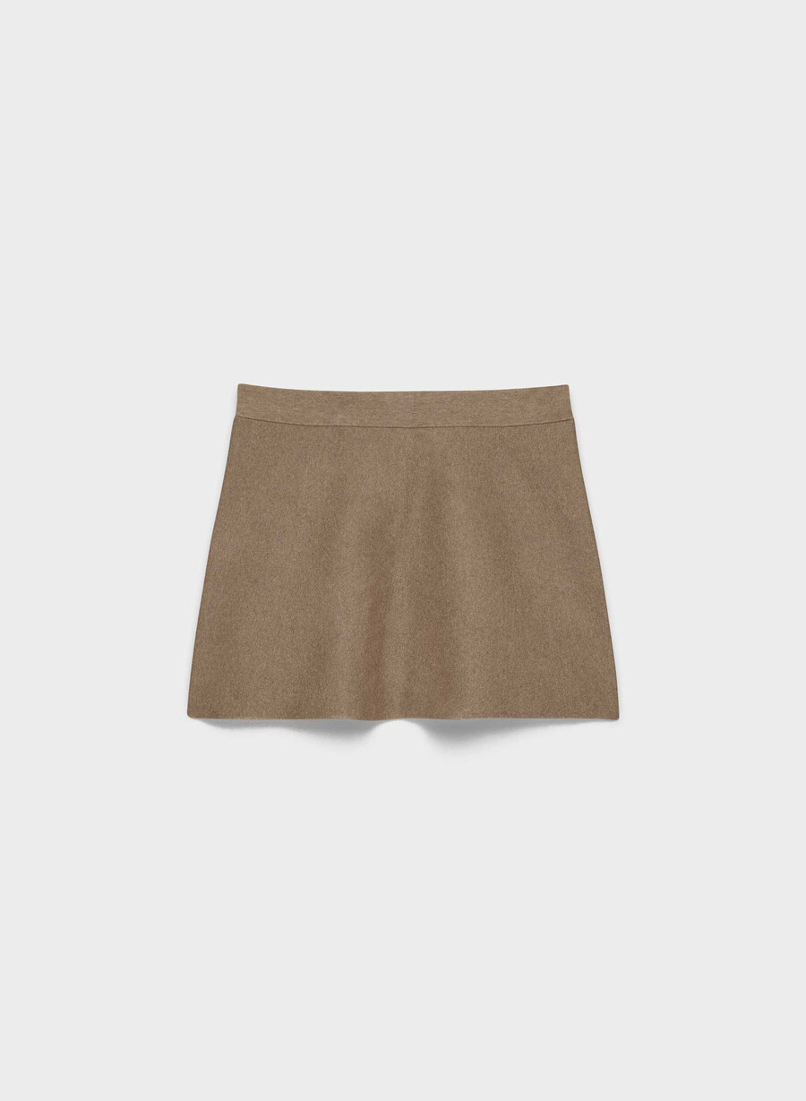 fustă adresă - wonder yarn heather folio brown