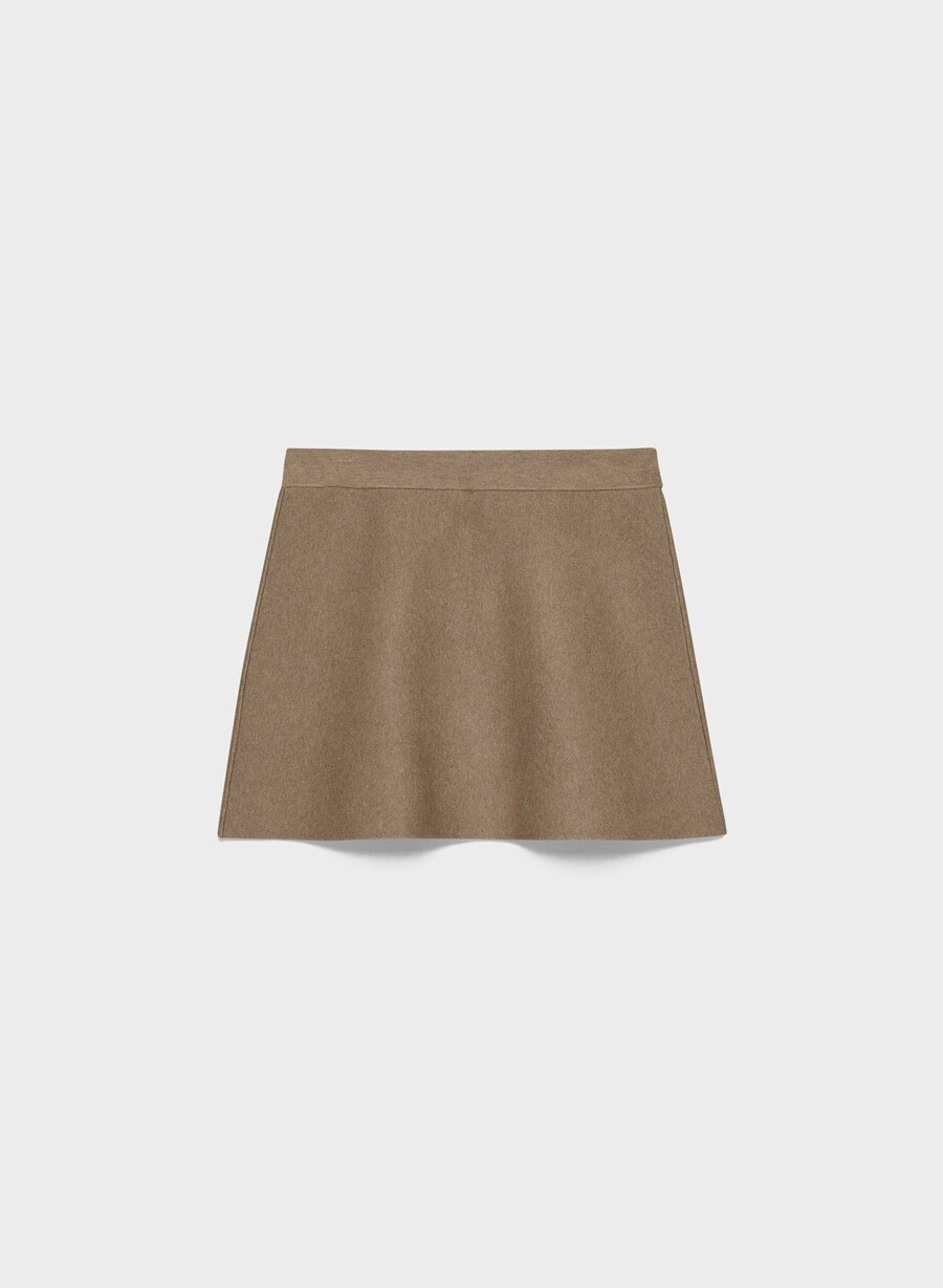 fustă adresă - wonder yarn heather folio brown