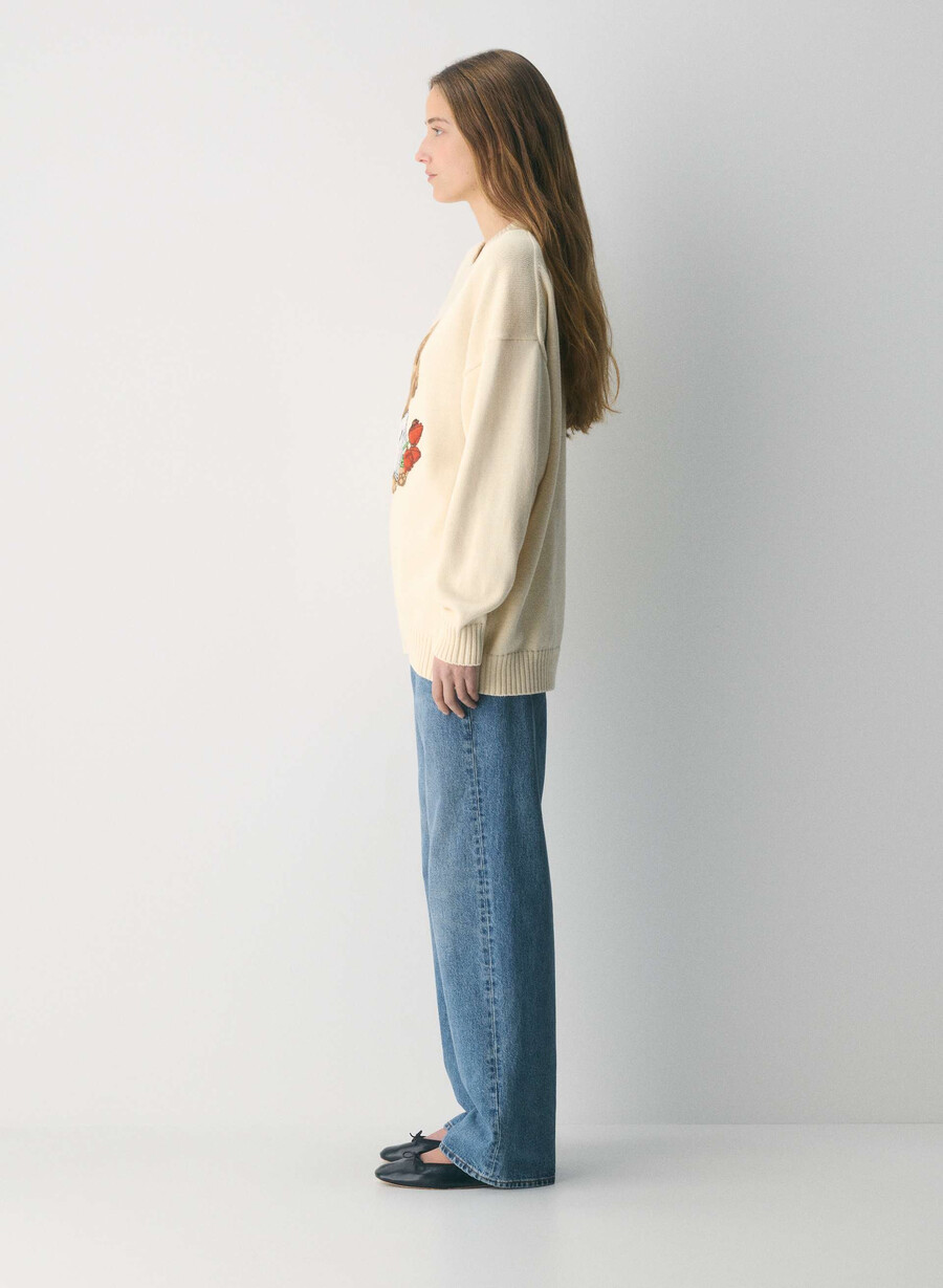 pulover cotton charm peggy icon sand dune albbro