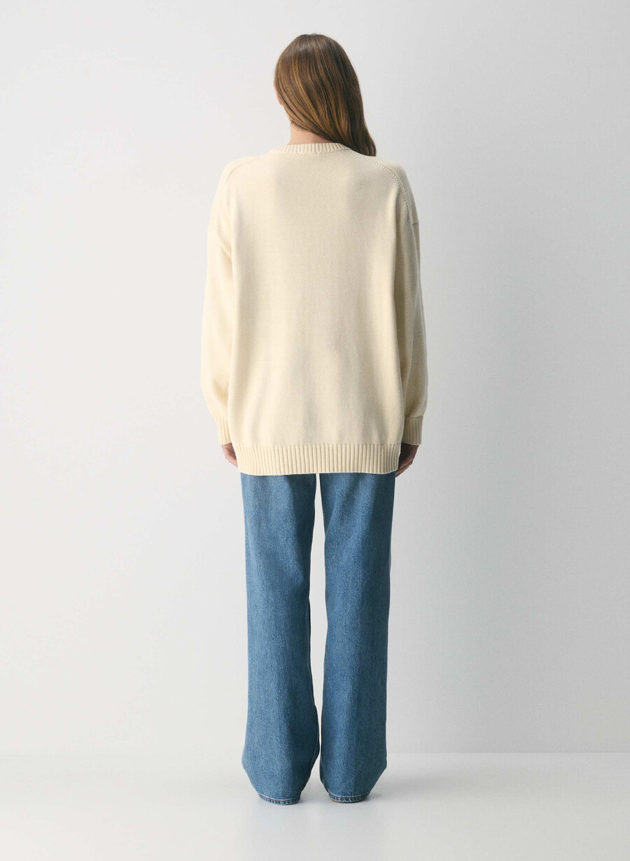 pulover cotton charm peggy icon sand dune albbro