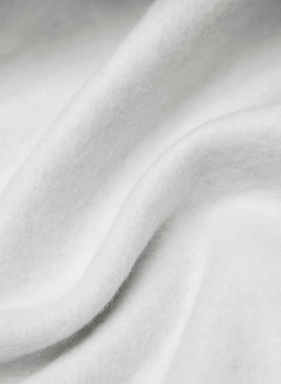 jachetă cozy sweatfleece mega cu fermoar și jumătate culoare heather chrome