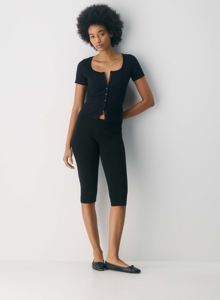 tricou homestretch rib cypher negru