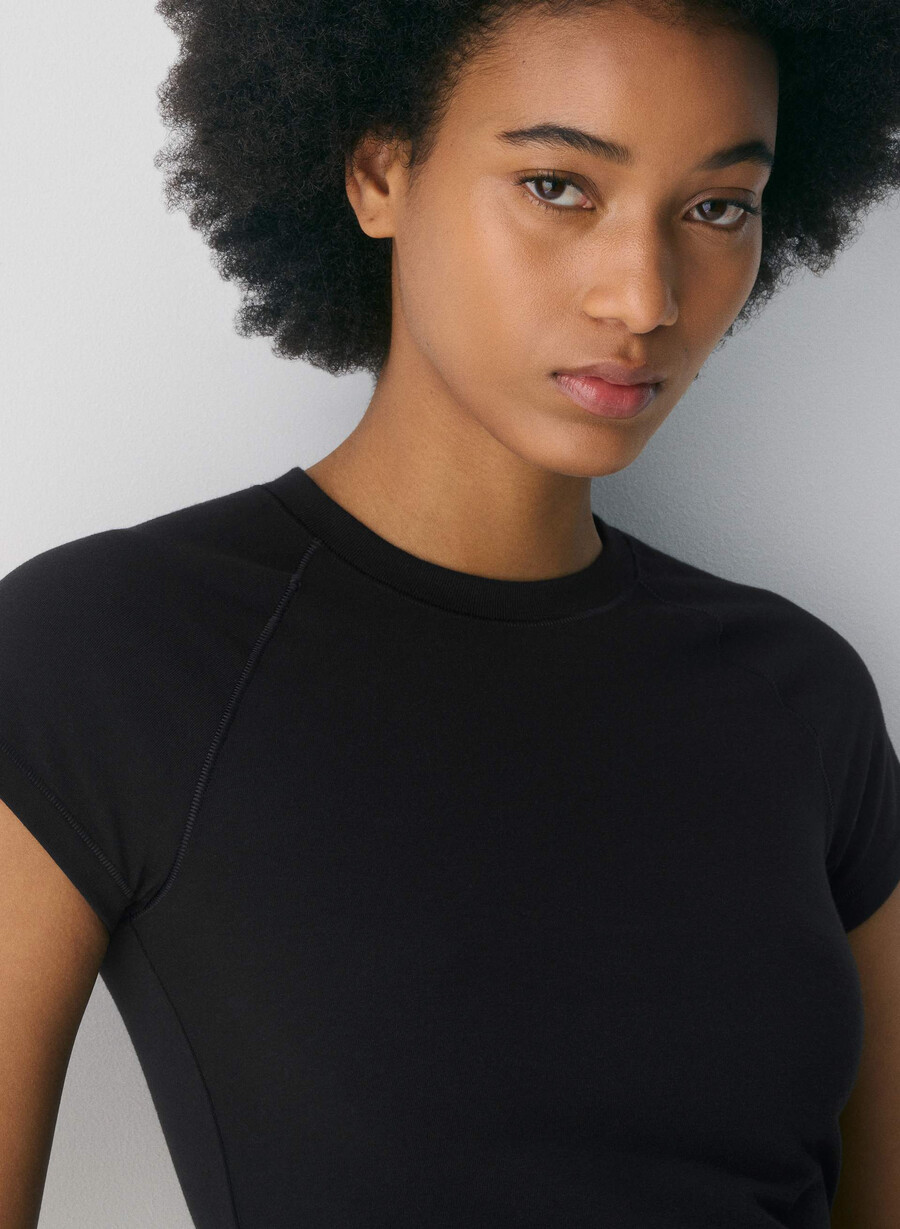 tricou homestretch smooth overtone negru