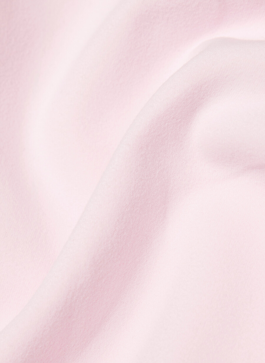 colanți butter pliați evazați 32 villa pink