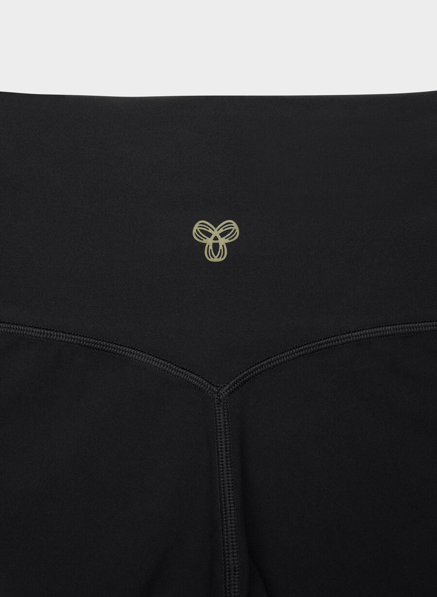 pantaloni scurți butter cheeky infinite cu talie înaltă de 7 negri
