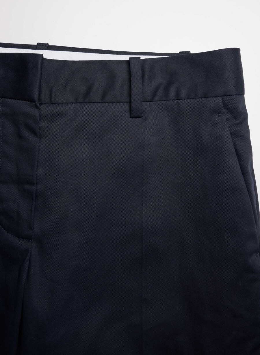 pantaloni carleton - chino oxford bleumarin