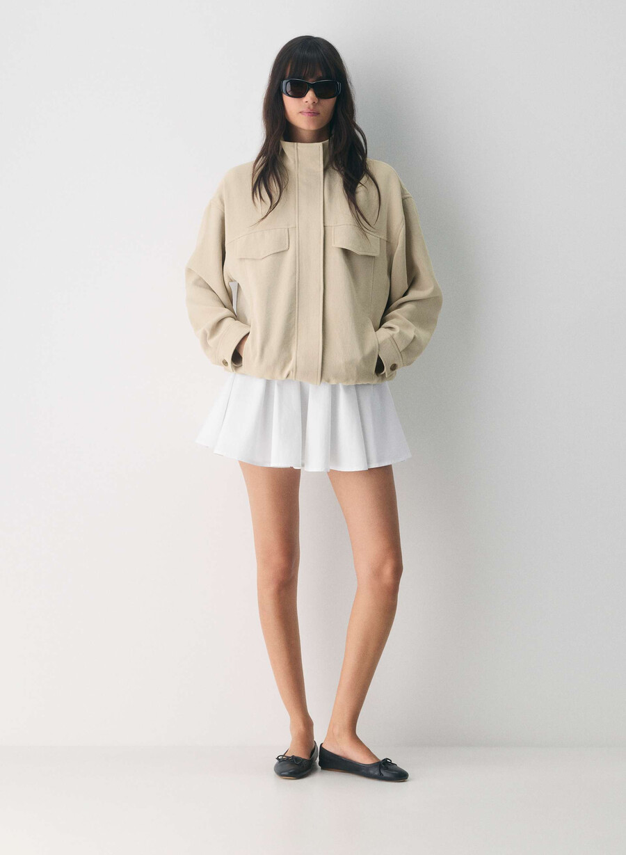 jachetă oculus - crepette marcona beige