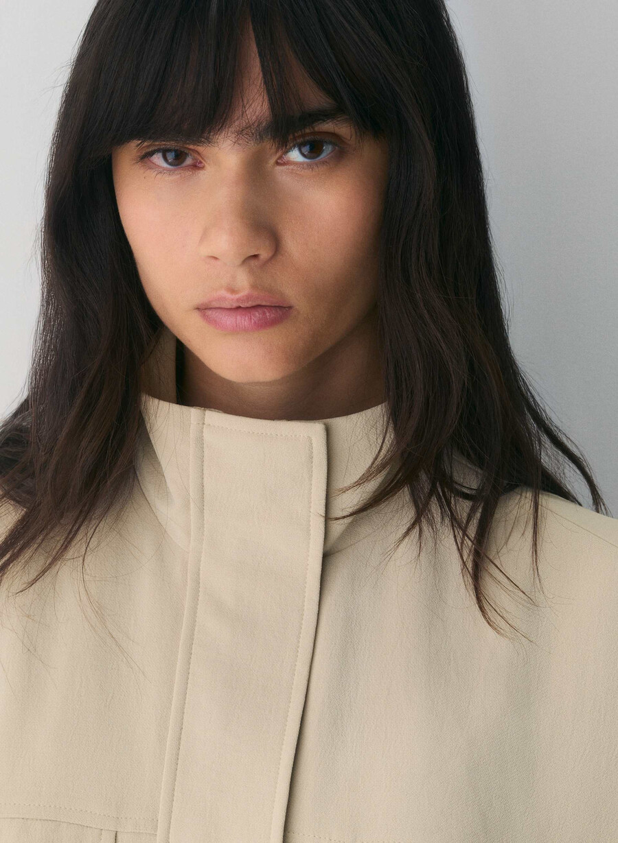 jachetă oculus - crepette marcona beige