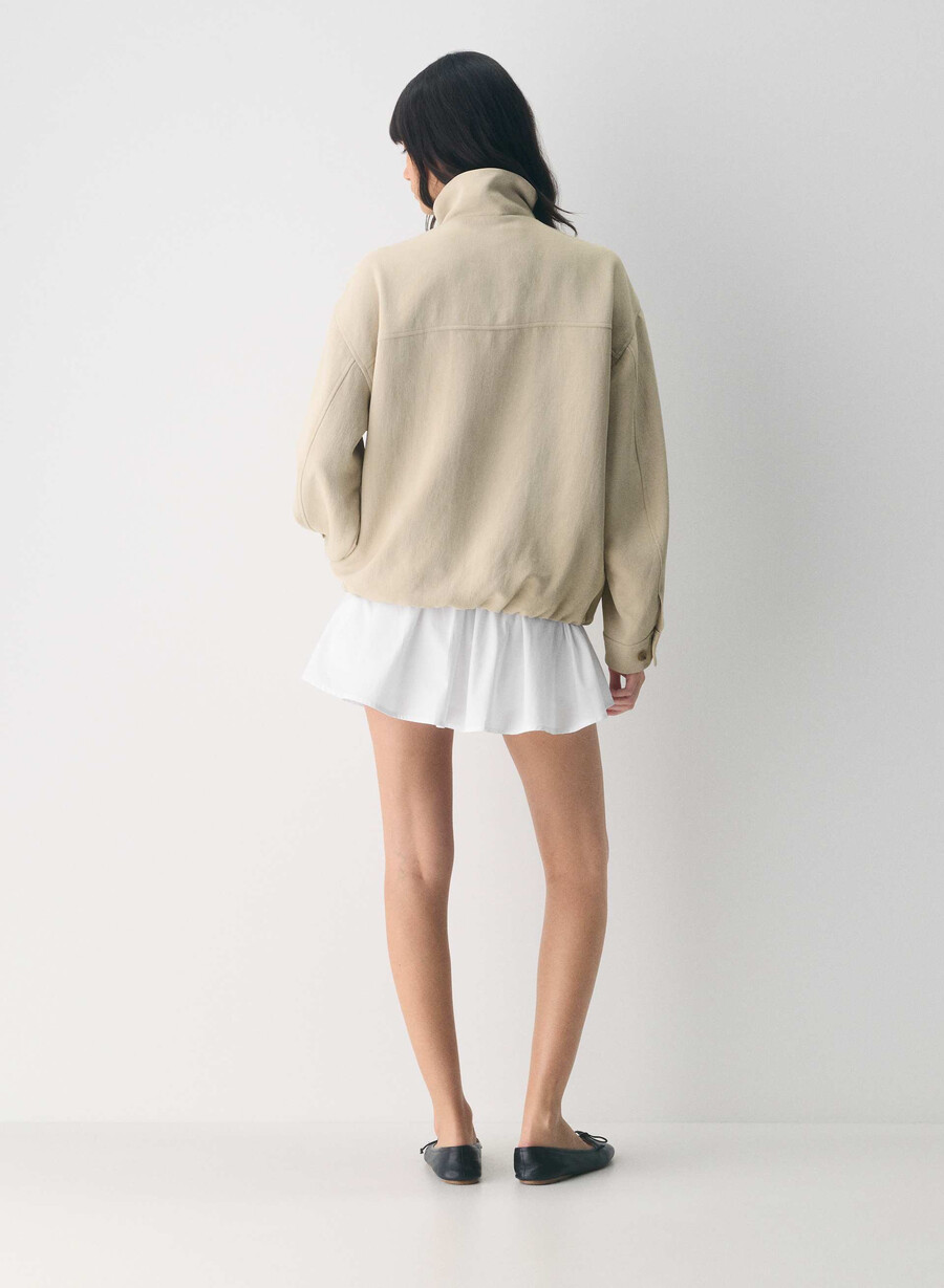 jachetă oculus - crepette marcona beige