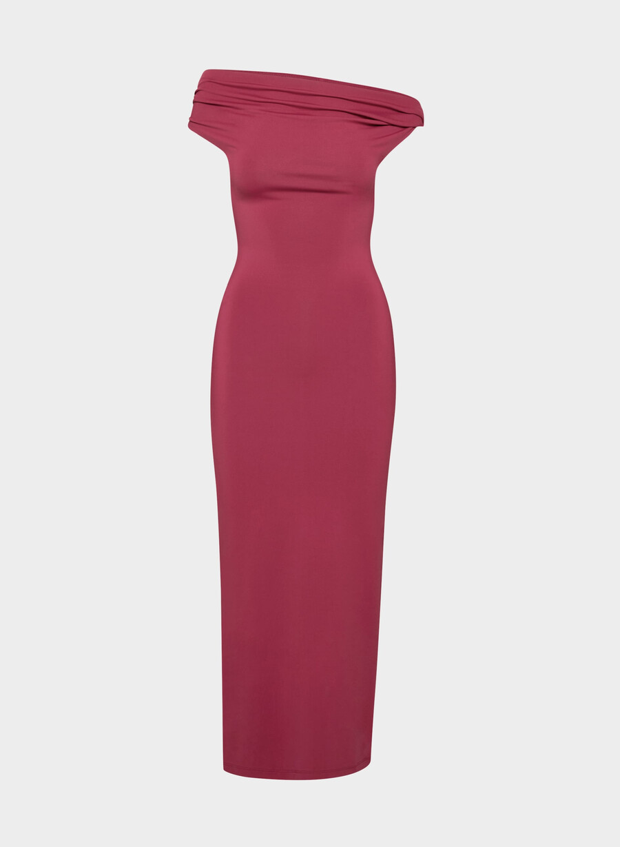 rochie maxi original contour ravish juicy rose